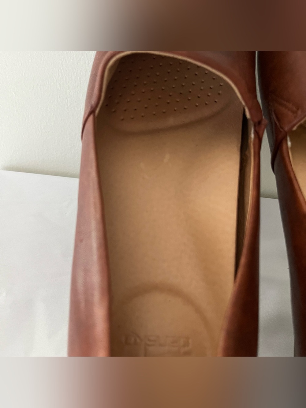 Women’s Dansko Larisa Slip On Flats Cognac EU 41 US 10.5-11 Comfort Shoes - Picture 5 of 10